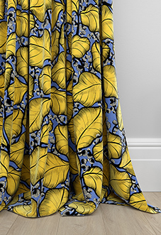 Magali, Ochre - Made to Measure Curtains